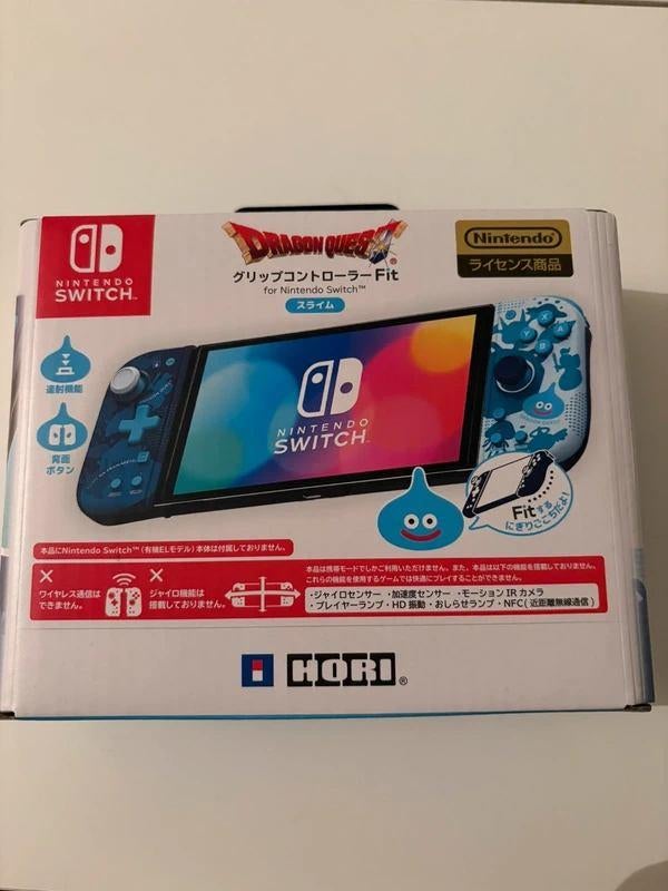 Hori grip fit for nintendo switch Slime dragon quest, Ophalen of Verzenden, Nieuw, Switch, Overige controllers