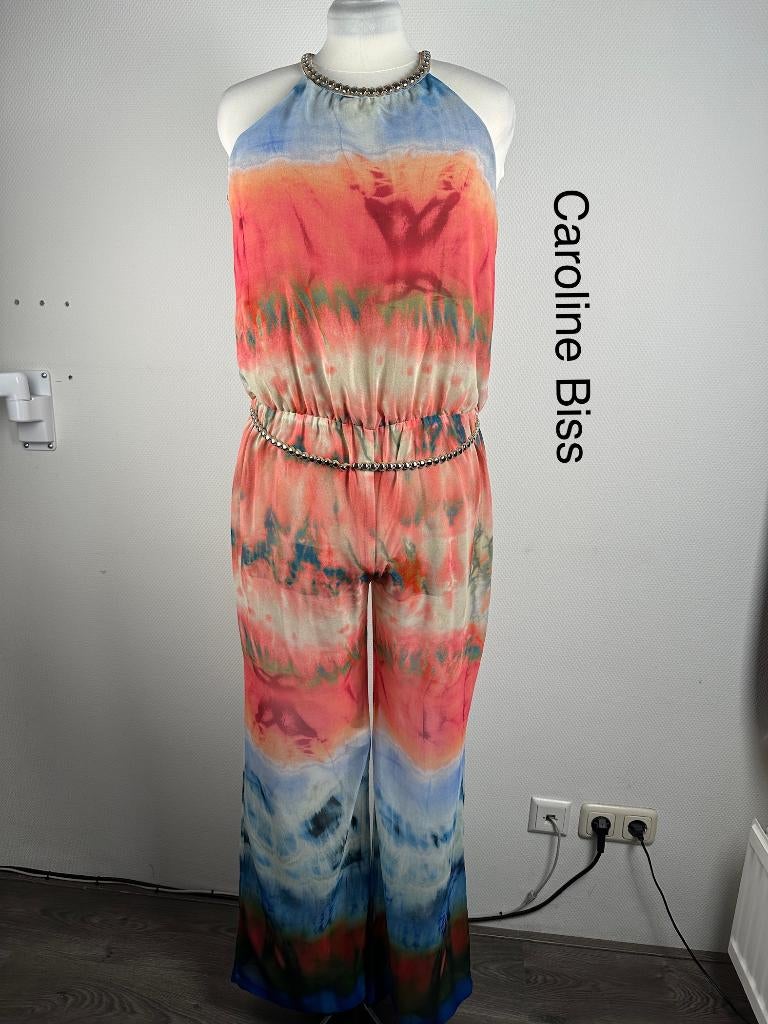 Caroline Biss Jumpsuit  (mt: 42) 16,3/9934, Caroline Biss, Blauw, Caroline Biss, Maat 42/44 (L)