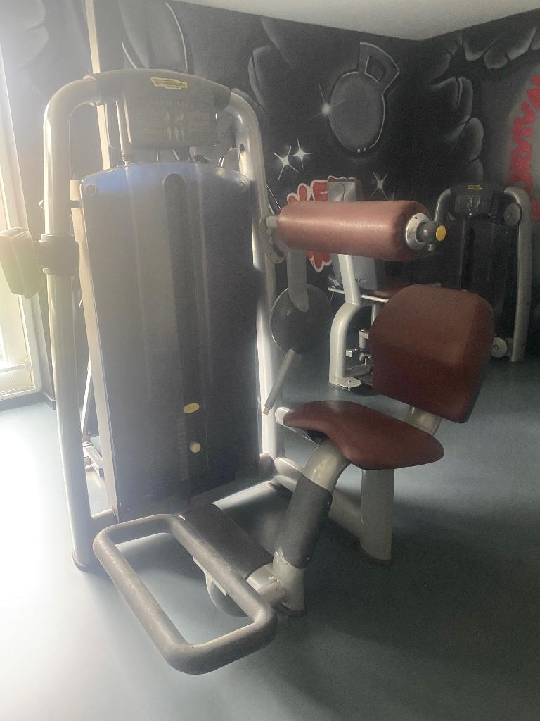 Fitness apparatuur technogym lower back, Ophalen, Gebruikt, Overige typen