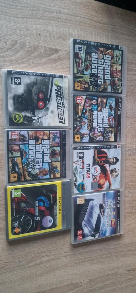 7 playstation 3 spellen te koop oa gta 4 en gta 5!, Spelcomputers en Games, Games | Sony PlayStation 3, Avontuur en Actie, Vanaf 18 jaar