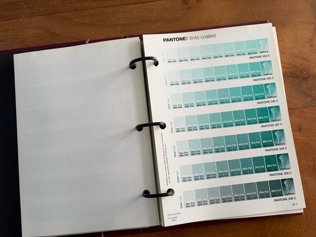 Pantone Tints Special Edition Kleurenwaaier Boek, Ophalen of Verzenden, Zo goed als nieuw