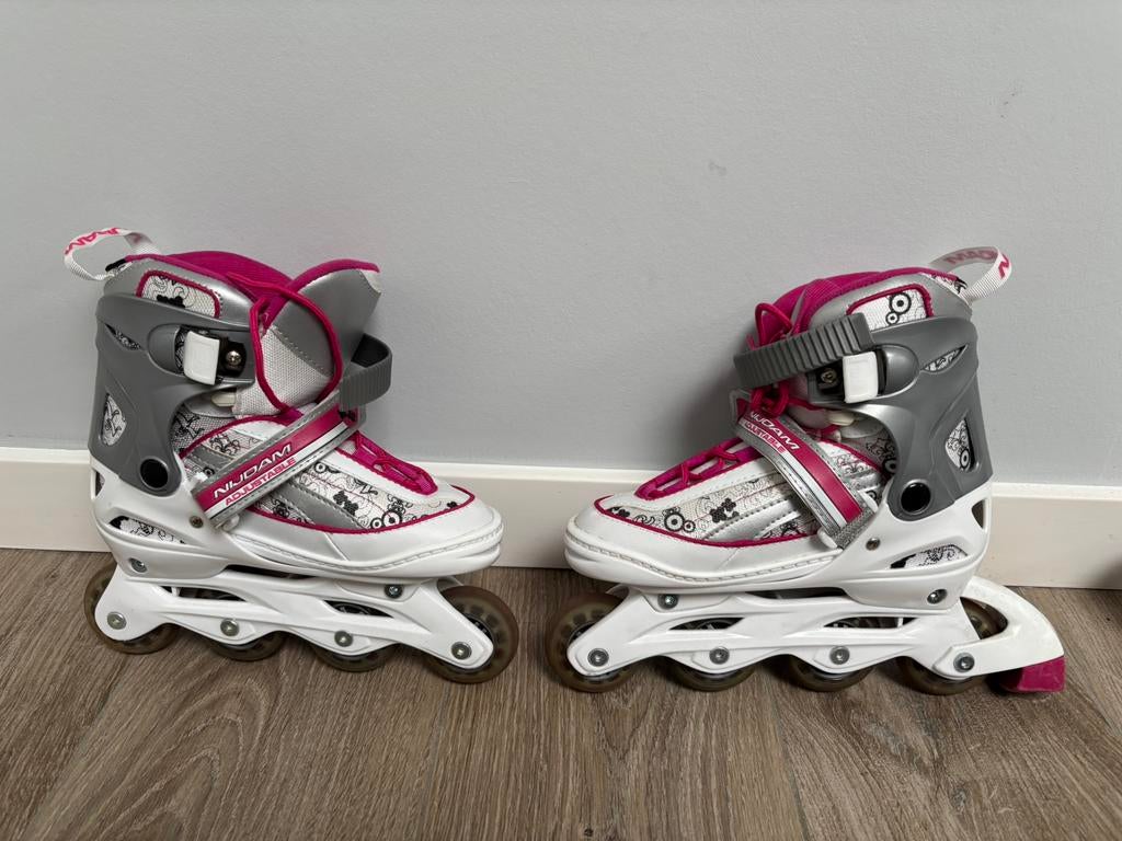 Nijdam skeelers verstelbaar maat 34-37, Kinderen, Inline skates 4 wielen, Ophalen, Overige merken