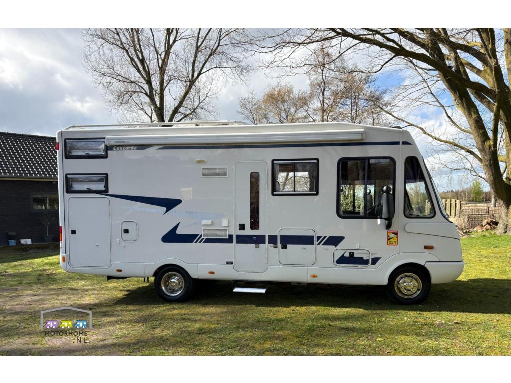 Concorde Carver Level systeem Luchtvering, Caravans en Kamperen, Campers, Rookmelder, Vloeistofverwarming, Overige merken, Halve Treinzit