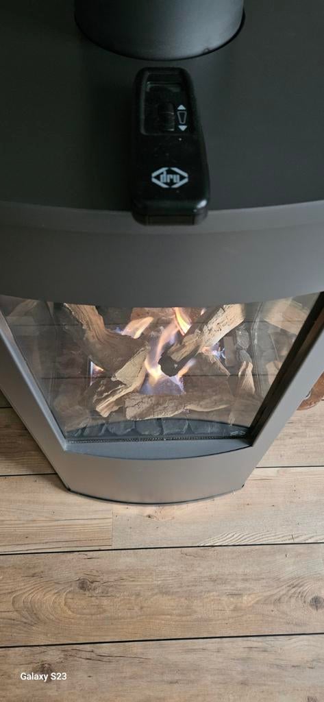 Dru gashaard  met afstandsbediening, Huis en Inrichting, Haarden, Ophalen of Verzenden, Zo goed als nieuw, Inbouwhaard, Gashaard