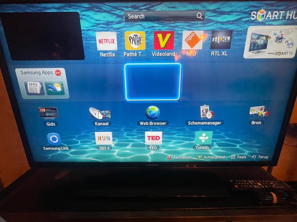 Samsung Smart TV 40 inch, 50 Hz, Ophalen of Verzenden, Zo goed als nieuw, Samsung