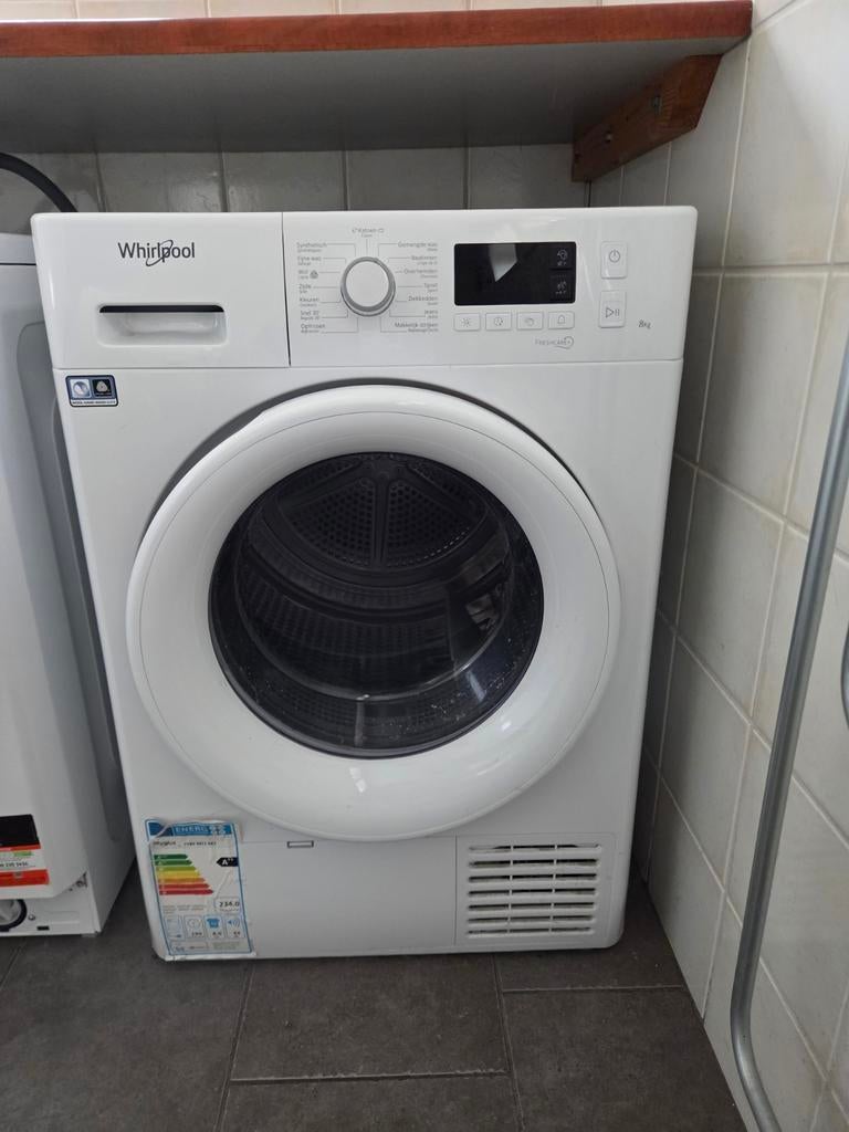 Warmtepomp droger, Ophalen, Condens, 85 tot 90 cm