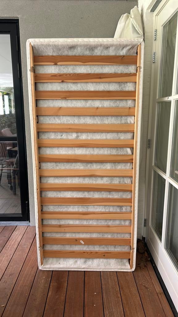 Gratis ophalen : 2 bedbodems IKEA, Gebruikt, 90 cm, Eenpersoons, Ophalen of Verzenden