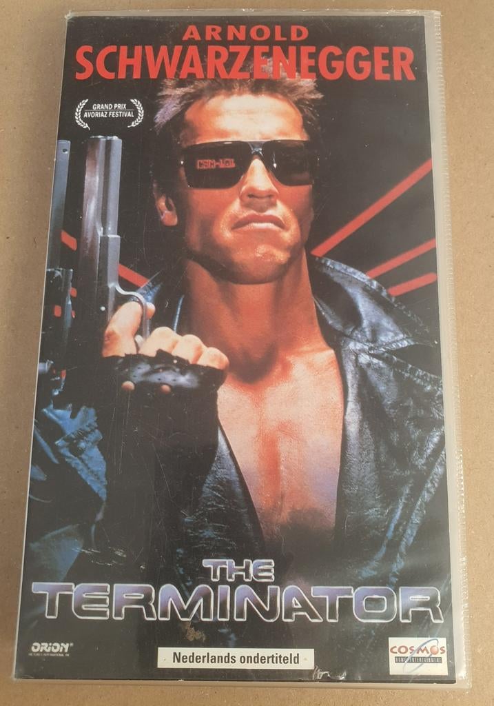The Terminator VHS - Collector's Item, Vanaf 16 jaar, Ophalen of Verzenden, Zo goed als nieuw, Science Fiction en Fantasy