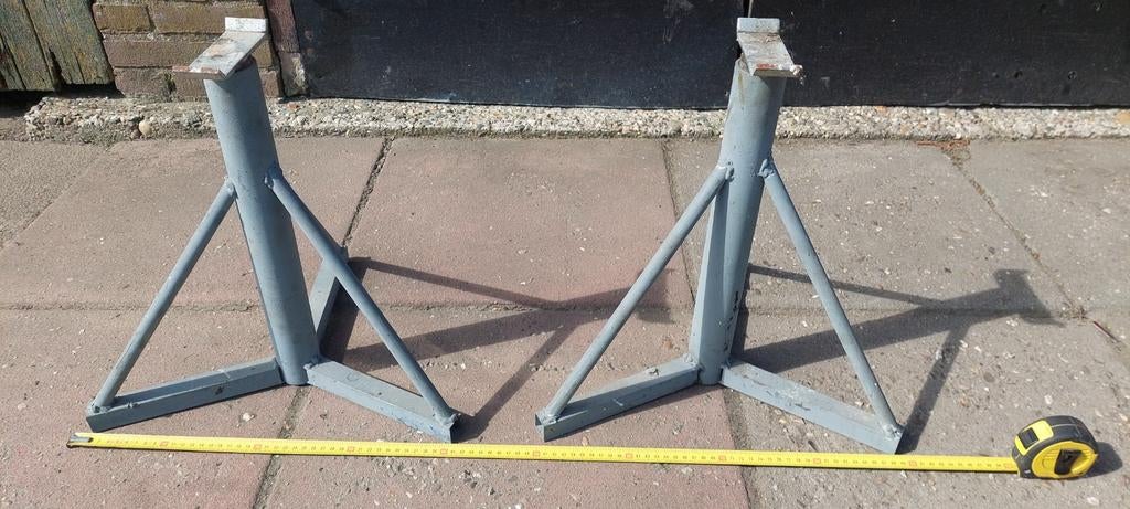 Vaste assteun set van 2 stuks 40 cm hoog 40 cm breed, Ophalen, Gebruikt