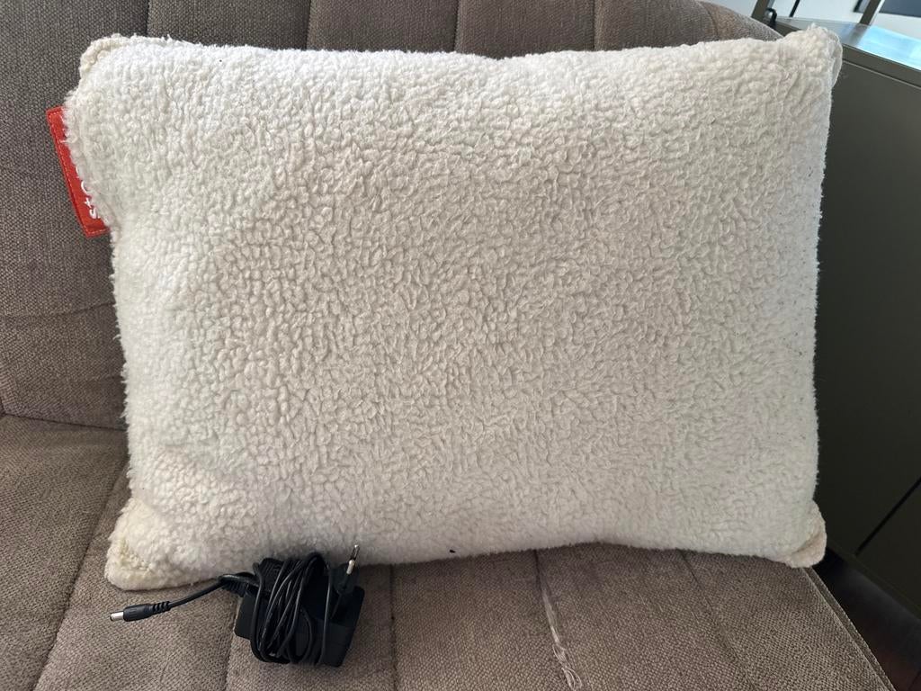 Stoov kussen nieuw inclusief adapter, Huis en Inrichting, Woonaccessoires | Kussens, Ophalen of Verzenden, Nieuw, Wit, Rechthoekig