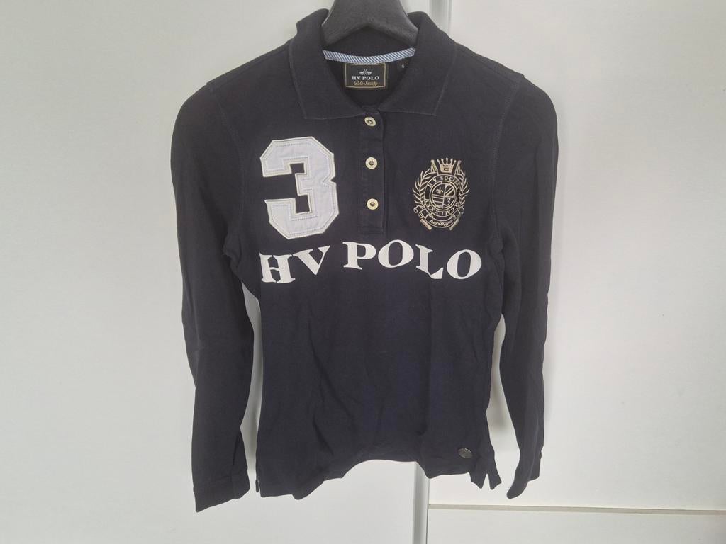 Blauwe HV Polo maat S, Ophalen of Verzenden, Zo goed als nieuw, Dressuur, Bovenkleding
