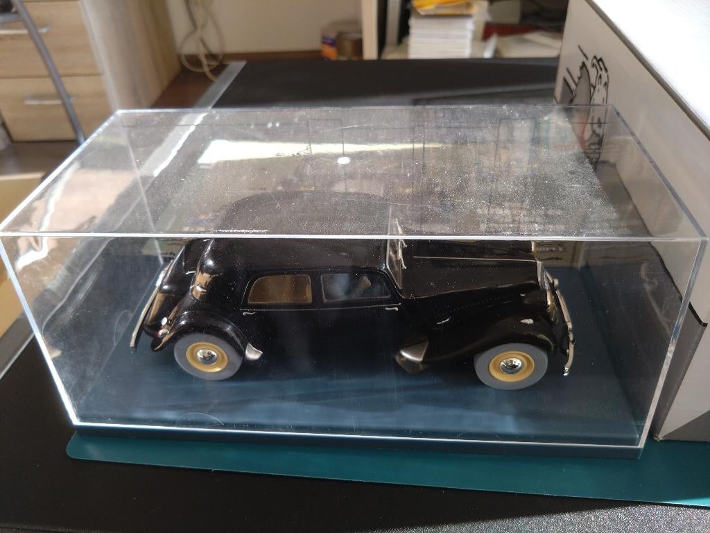 Kuifje auto 1:24 - La 15 CV Des Agentes Bordures, Ophalen, Nieuw, Auto, Overige merken