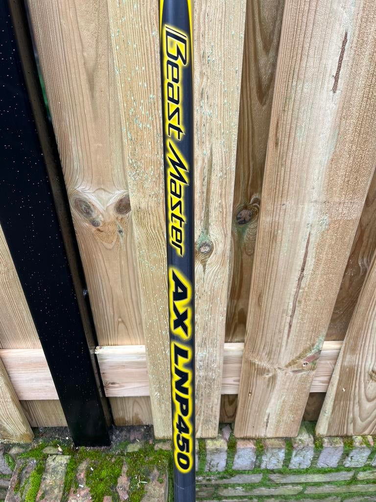 Shimano Beastmaster AX LNP 450 schepnetsteel, Watersport en Boten, Ophalen, Zo goed als nieuw, Werphengel