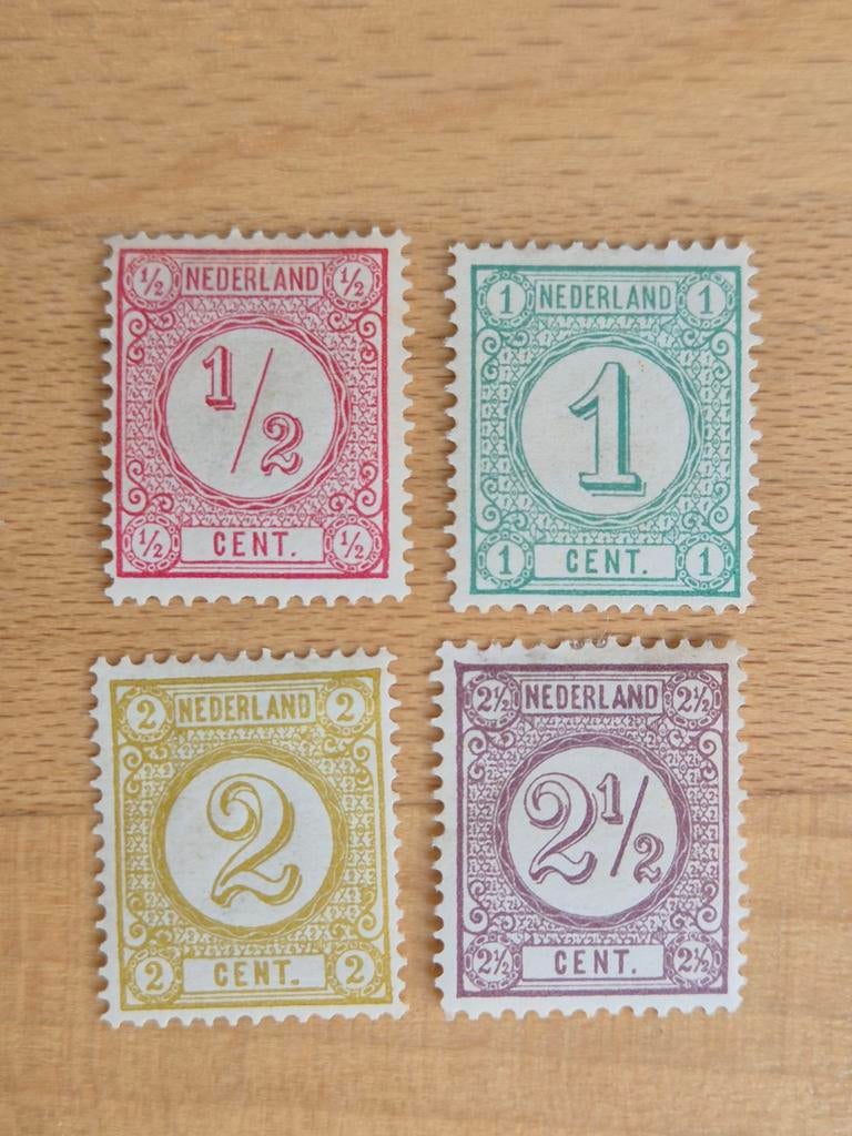 Nederland 1876-1894 cijfer, Postzegels en Munten, Postzegels | Nederland, Ophalen of Verzenden, T/m 1940, Postfris