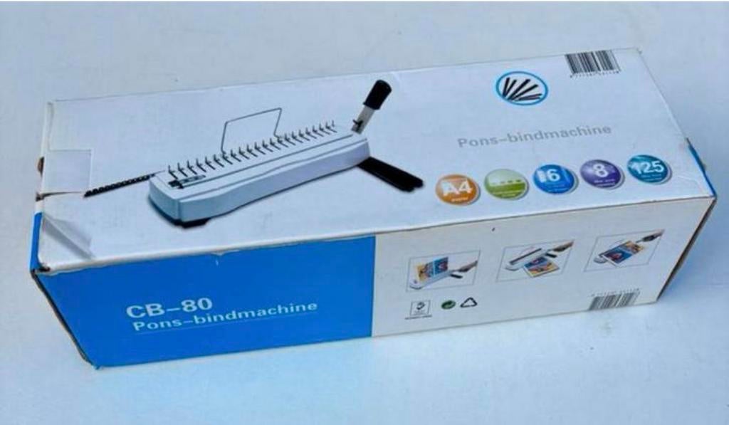 Pons-Bindmachine CB-80|Bindmachine|binder, Diversen, Ophalen of Verzenden, Zo goed als nieuw