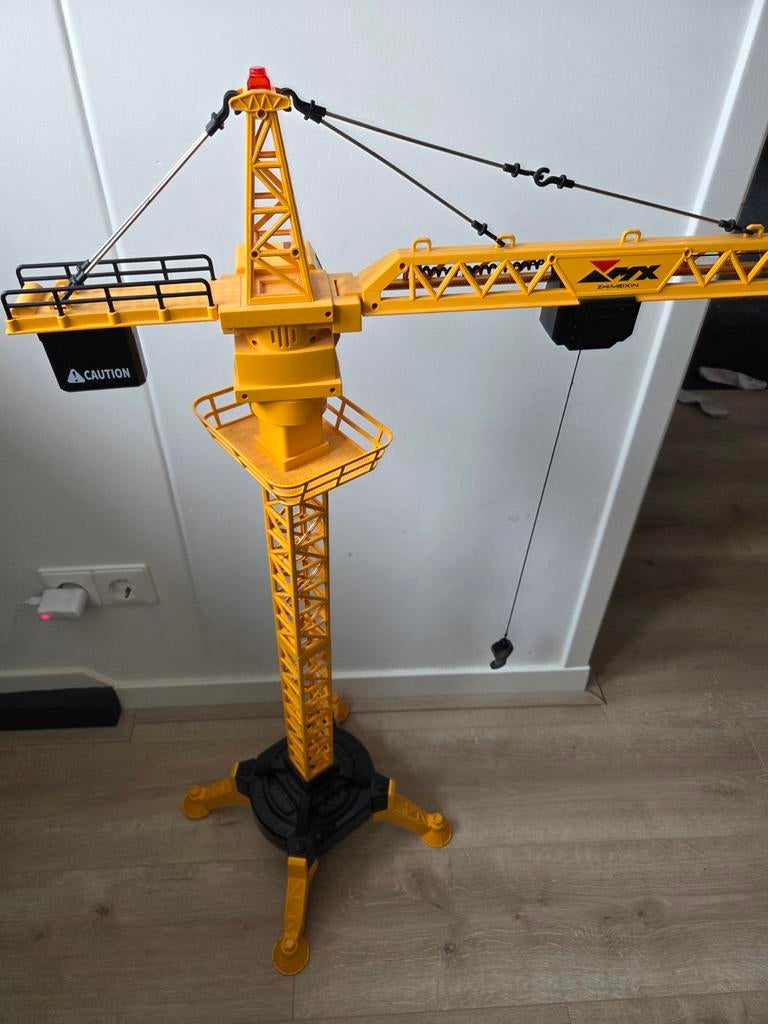 Speelgoed kraan, Kinderen en Baby's, Speelgoed | Speelgoedvoertuigen, Ophalen of Verzenden, Afstandsbediening