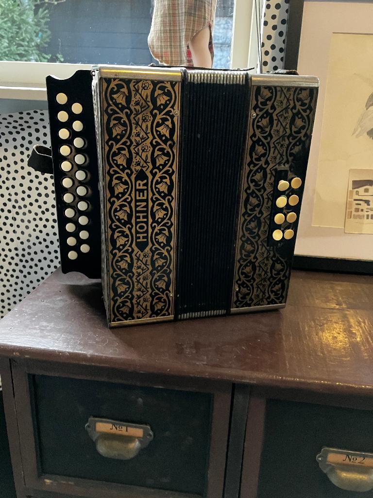 Trekzak/accordeon, Ophalen, Gebruikt, Overige formaten, Hohner