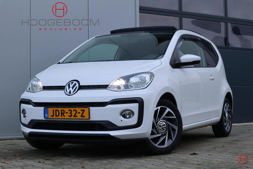 Volkswagen Up! 1.0 TSI 90 PK Sound up! / Panoramadak / Airco, Voorwielaandrijving, Stof, Gebruikt, 4 stoelen