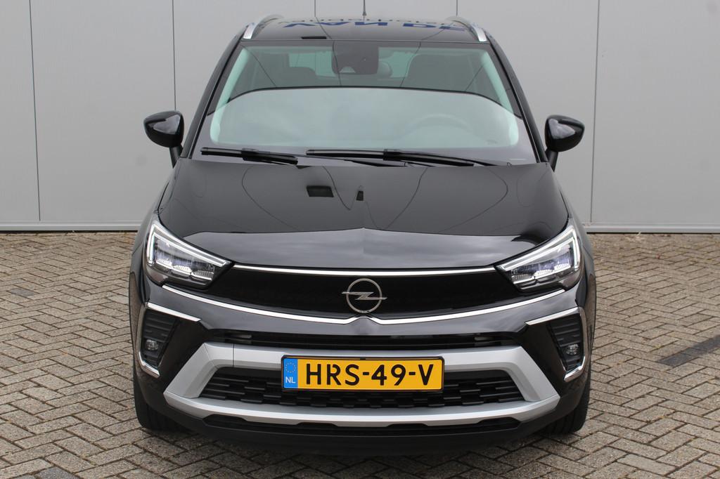 Opel Crossland 1.2-110 pk Turbo Elegance. Mooie moderne hoog, 12 maanden, Gebruikt, Zwart, 1199 cc
