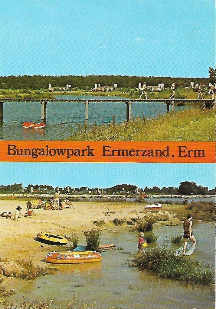 Erm- -2-luik, Ermerzand., Verzenden, 1980 tot heden, Gelopen, Drenthe