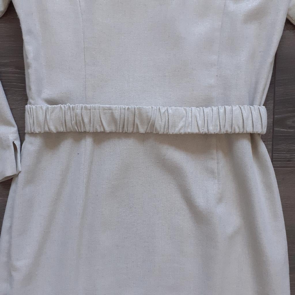 Lilytime jurk maat 36, Beige, Ophalen of Verzenden, Zo goed als nieuw, Knielengte