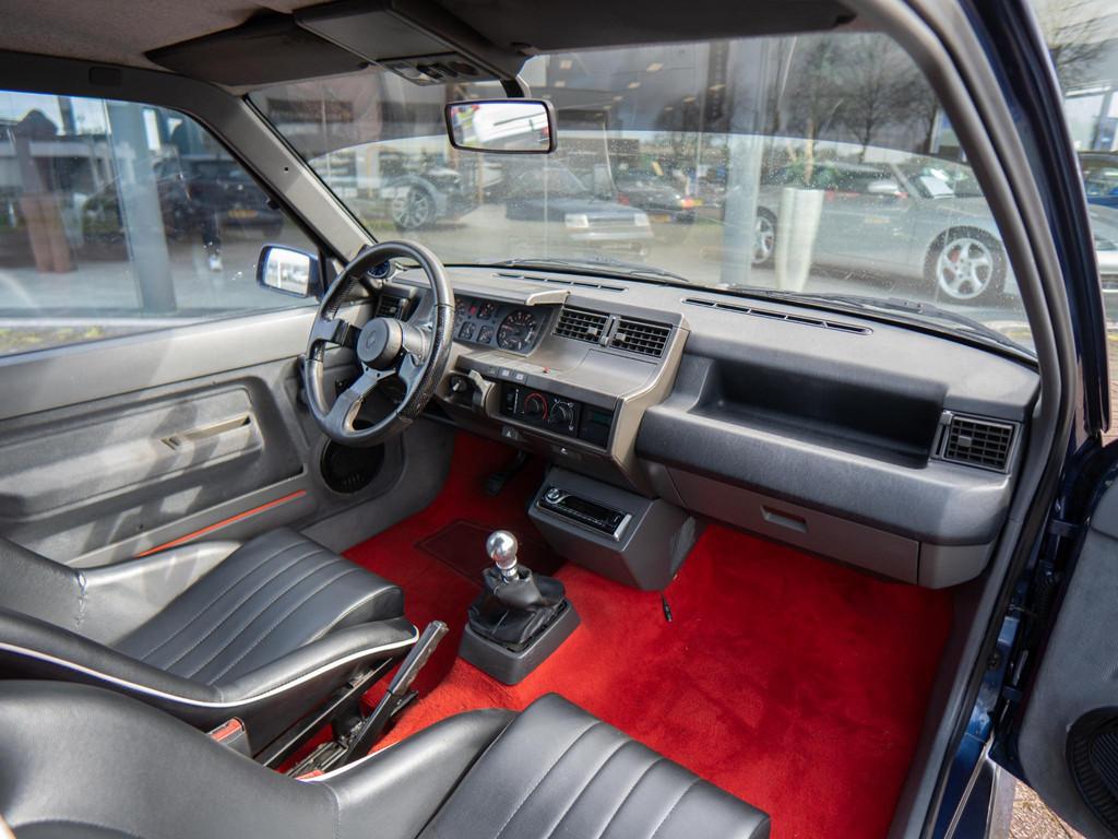 Renault 5 1.4 GT Turbo | Zeer goede staat, Auto's, Oldtimers, Voorwielaandrijving, Zwart, 116 pk, Bedrijf