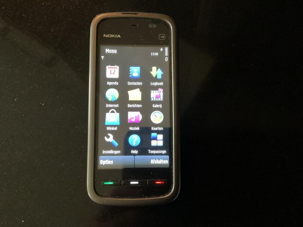 Nokia 5230 - Klassieke Touchscreen Telefoon, Gebruikt, Zwart, Touchscreen, Ophalen of Verzenden