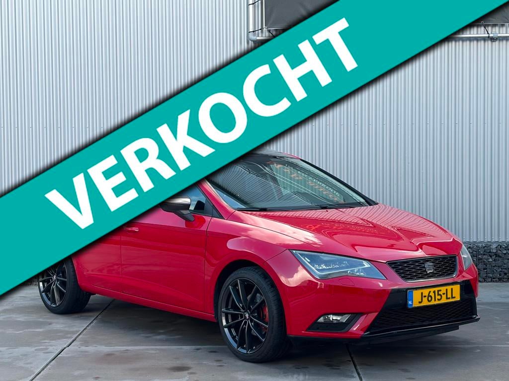 Seat Leon 1.4 TSI FR, Panorama dak, Navi, Clima, Cruise, Car, Voorwielaandrijving, Stof, Gebruikt, 4 cilinders