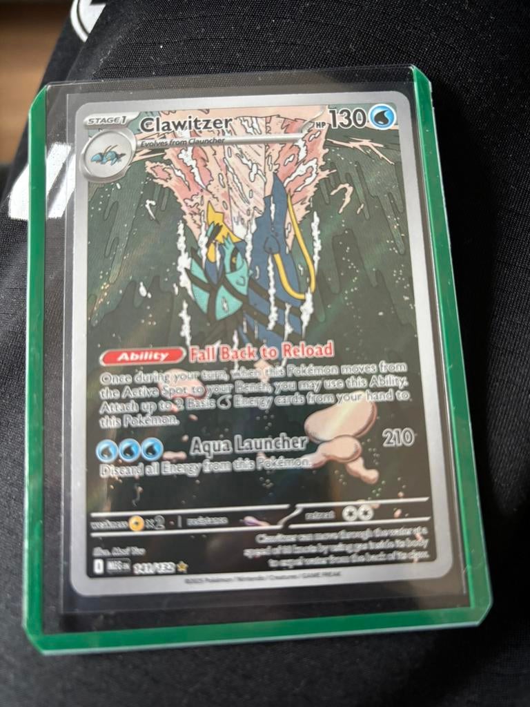 Pokemon clawitzer nieuw, Ophalen of Verzenden, Nieuw