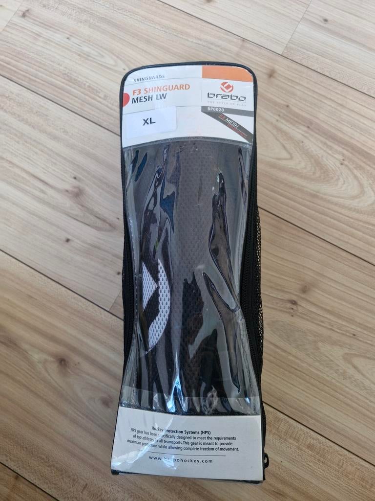 Brabo F3 ShinGuard Mesh LW Scheenbeschermers XL, Ophalen of Verzenden, Nieuw