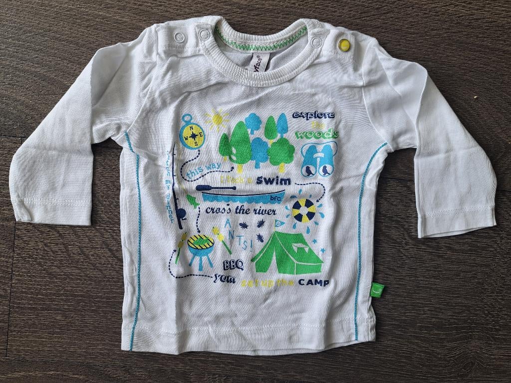 Jongens Sleeve  Shirt  BabyFace  - 62   jusa17, Babyface, Ophalen of Verzenden, Zo goed als nieuw, Jongetje