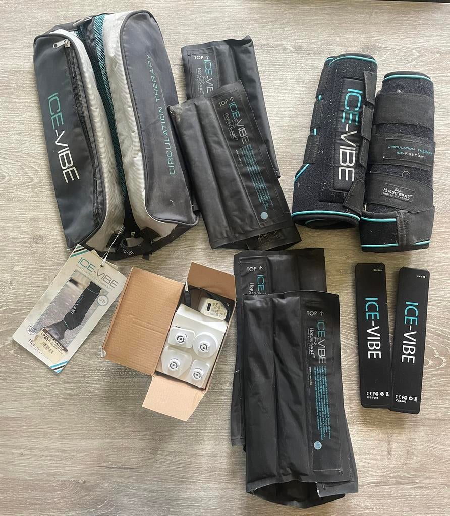 Horseware Ice-vibe + extra set cold packs, Dieren en Toebehoren, Ophalen of Verzenden, Zo goed als nieuw