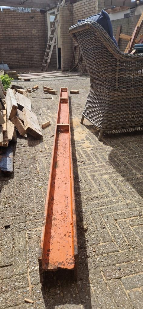 stalen H balk gebruikt, Ophalen of Verzenden, Gebruikt, IJzer