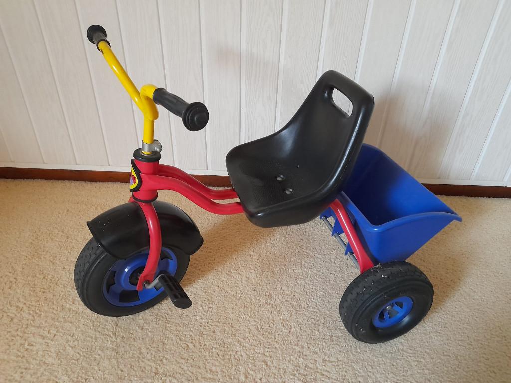 Driewieler, Ophalen, Gebruikt