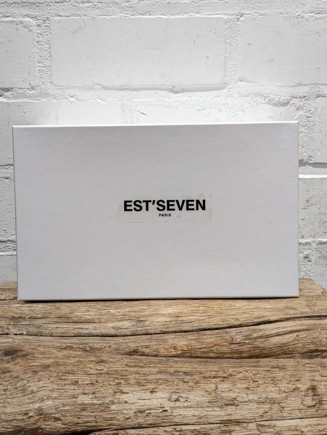 EST'SEVEN - Leren klompen - mules maat 36 - Nieuw €130, Zwart, Nieuw, X, EST'SEVEN