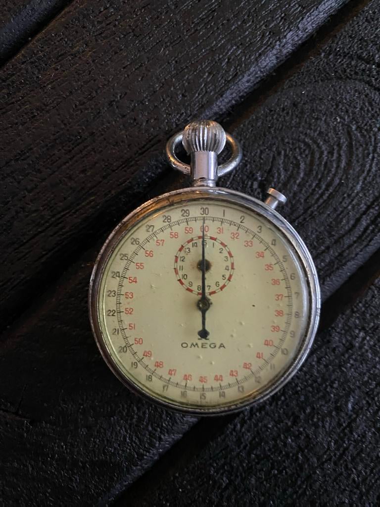 Vintage Omega Stopwatch - Klassiek Tijdmeetinstrument, Ophalen of Verzenden