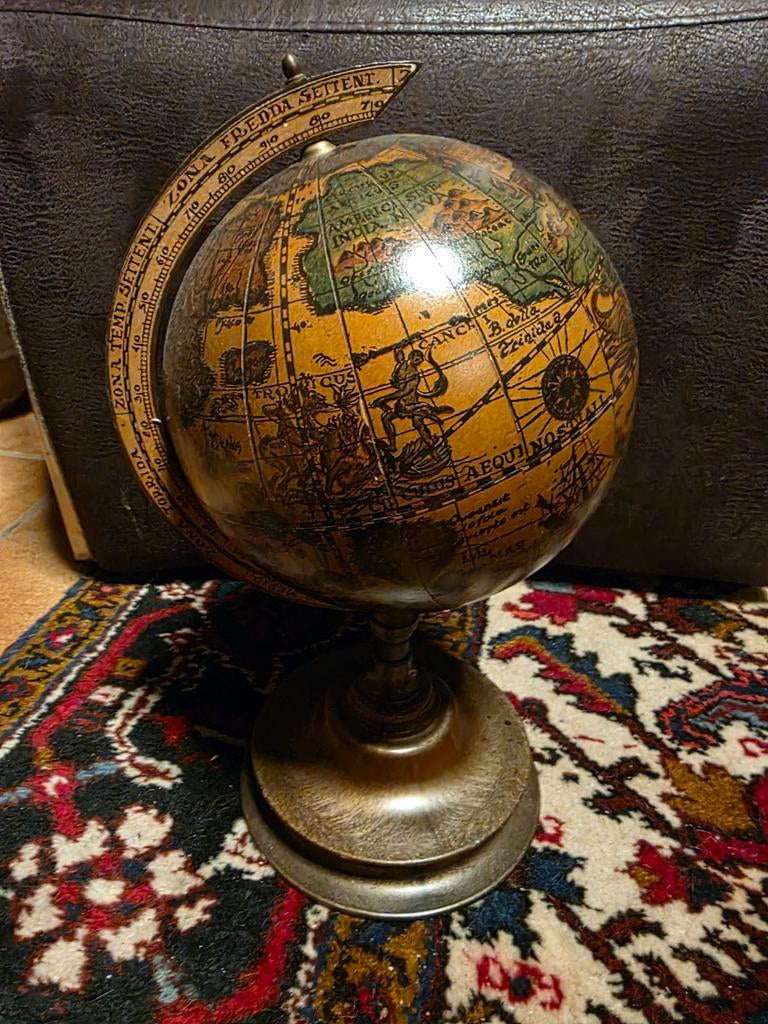 Antieke globe, Antiek en Kunst, Ophalen of Verzenden