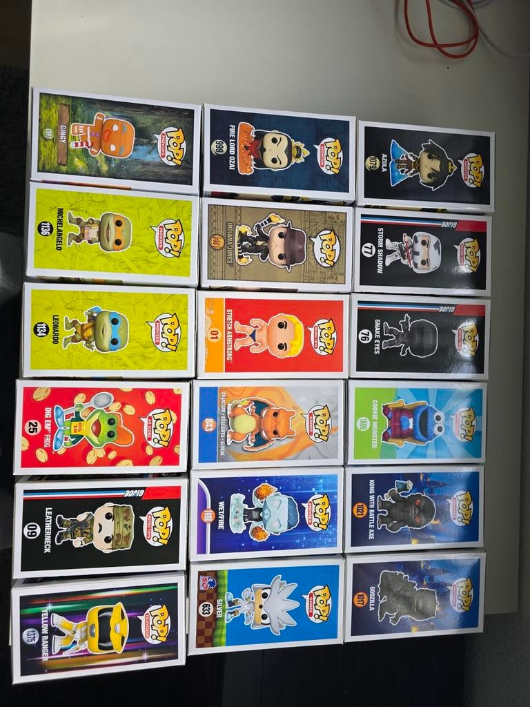 Partij van 24 verschillende Funko pops., Ophalen of Verzenden