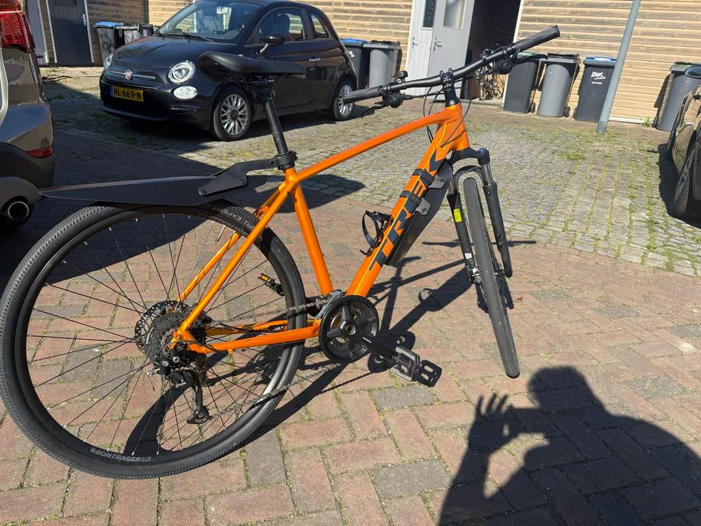 Trek Dual Sport 3 Hybride Fiets, Versnellingen, Zo goed als nieuw, 53 tot 57 cm, Ophalen