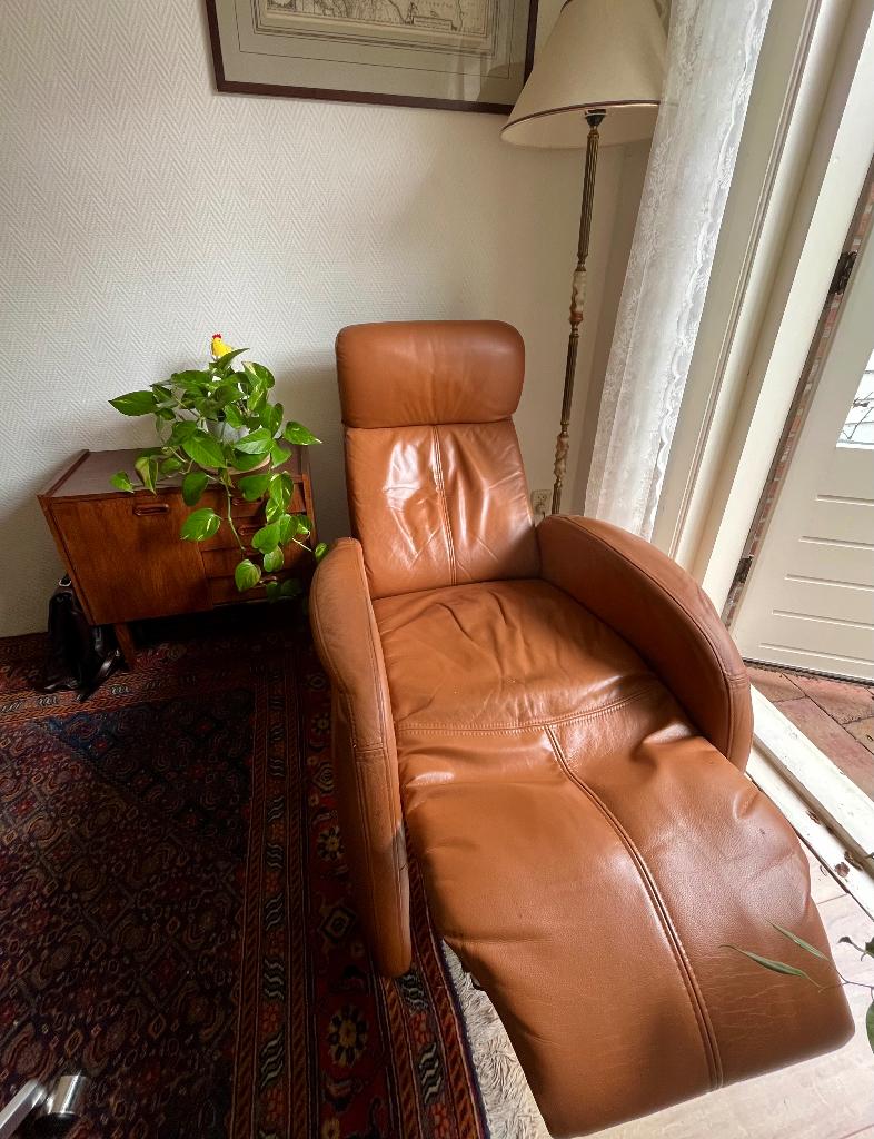 Gratis stoel!, Huis en Inrichting, Ophalen, Gebruikt, Bruin, Klassiek