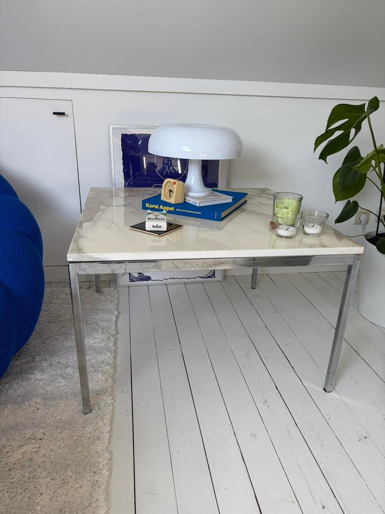 Florence Knoll salontafel/ bijzettafel, Ophalen, 50 tot 100 cm, 75 cm of meer, Overige materialen