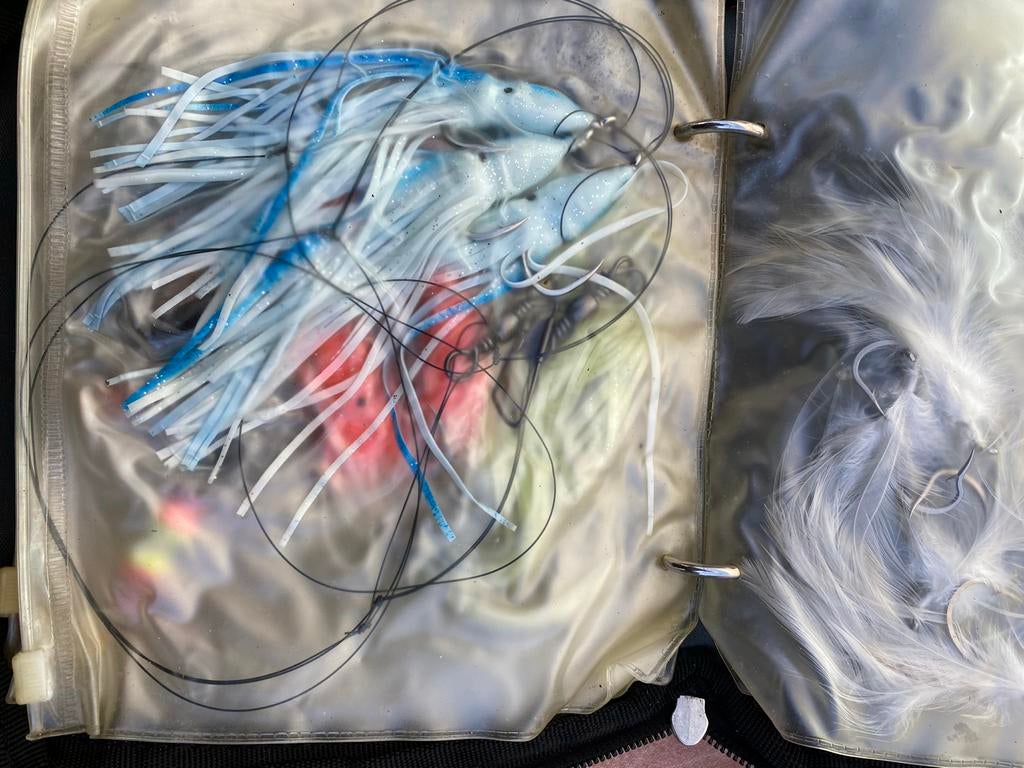 Map met vis lokken, Ophalen of Verzenden, Gebruikt, Kunstaas