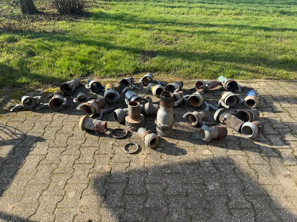 Diverse Bauer koppelingen/slangkoppelingen – complete partij, Zakelijke goederen, Agrarisch | Onderdelen | Banden, Velgen en Assen