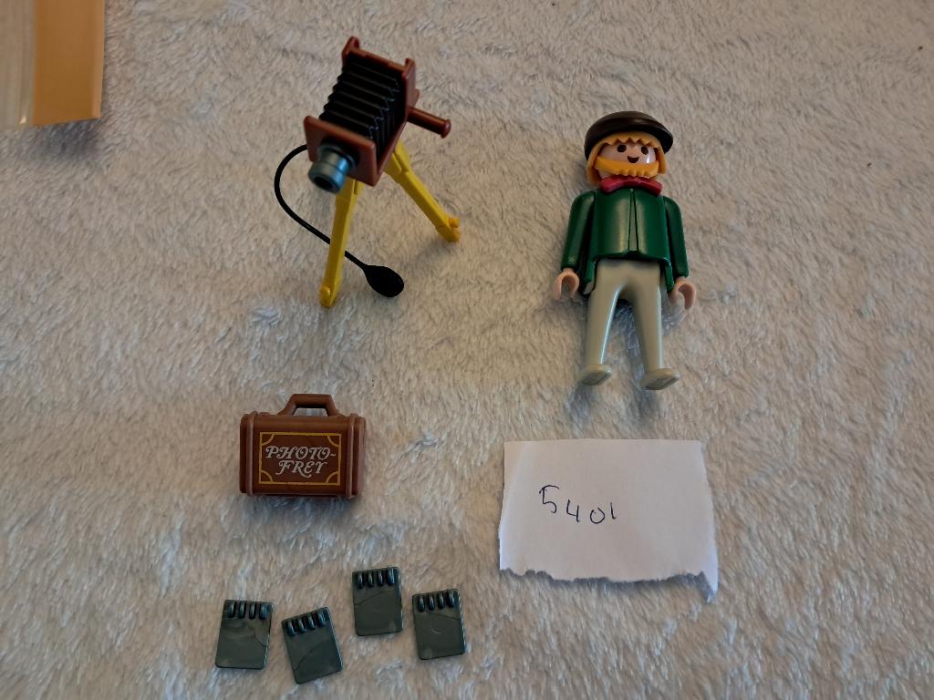 Playmobil 5401 Victoriaanse fotograaf, Kinderen en Baby's, Speelgoed | Playmobil, Ophalen of Verzenden, Zo goed als nieuw, Complete set