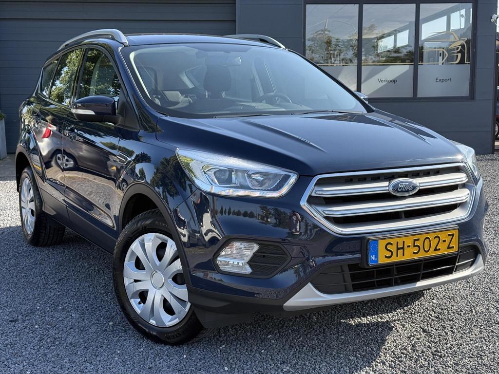 Ford Kuga 1.5 EcoBoost Trend Ultimate 2e Eigenaar,NaviDealer, Stof, Euro 6, Blauw, Origineel Nederlands