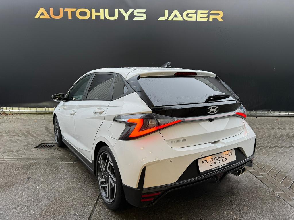 Hyundai I20 N Line 1.2 MPI i-Motion|Pano|Camera|Carplay|Spor, Voorwielaandrijving, Stof, Gebruikt, Zwart
