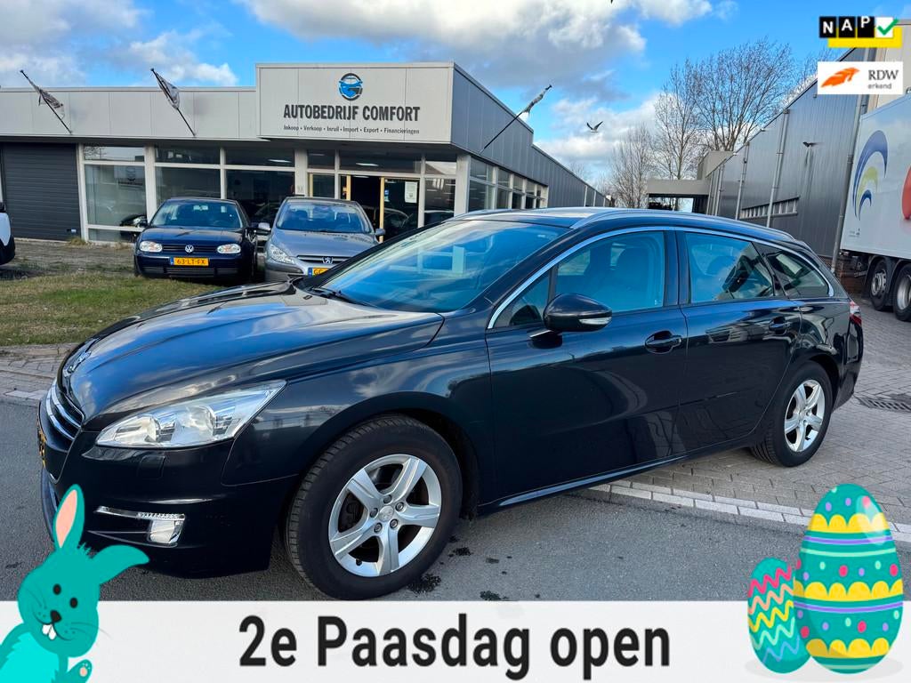 Peugeot 508 SW 1.6 THP Active. >XENON•PANO•NAVI•PDC<, Voorwielaandrijving, Stof, Gebruikt, Zwart