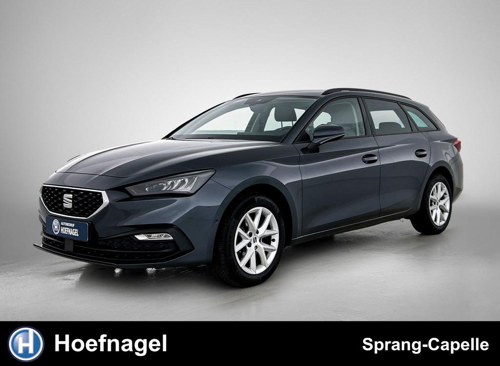 Seat Leon Sportstourer 1.0 eTSI Style Business Intense | Cam, Stof, Gebruikt, 1290 kg, Leon
