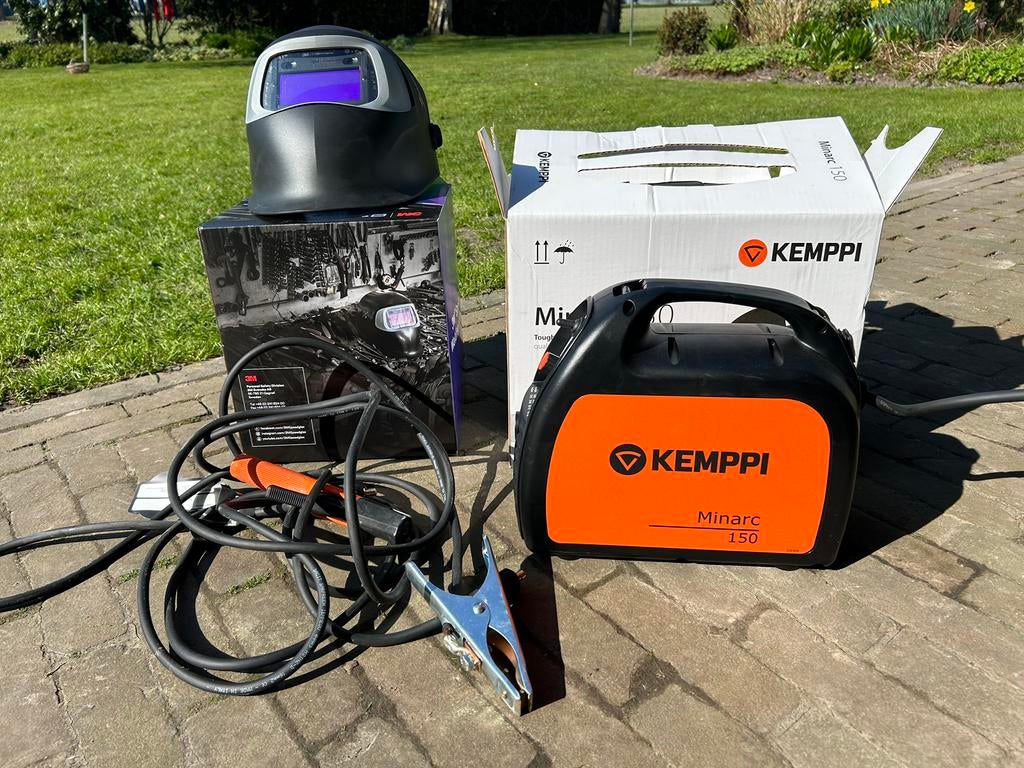Kemppi Minarc 150 Elektrode Lasapparaat, Ophalen, Zo goed als nieuw, Minder dan 150 ampère, Elektroden