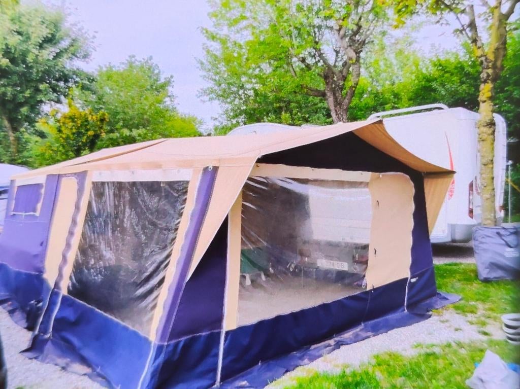 Vouwwagen Trigano oceane, Ophalen